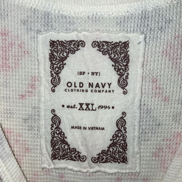 Women’s OLD NAVY thermal graphic long sleeve shirt top plus size XXL - Picture 5 of 6